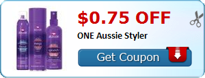 $0.75 off ONE Aussie Styler