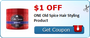 $1.00 off ONE Old Spice Hair Styling Product