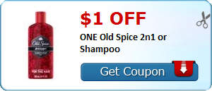 $1.00 off ONE Old Spice 2n1 or Shampoo