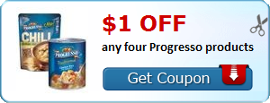 $1.00 off any four Progresso products