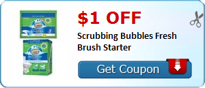 $1.00 off Scrubbing Bubbles Fresh Brush Starter