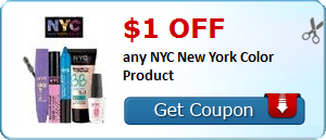 $1.00 off any NYC New York Color Product